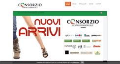 Desktop Screenshot of consorziocenter.com